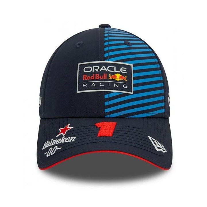 9FORTY New Era Red Bull Formel 1 Max Verstappen 1 Blau Männer Snapback-Kappe