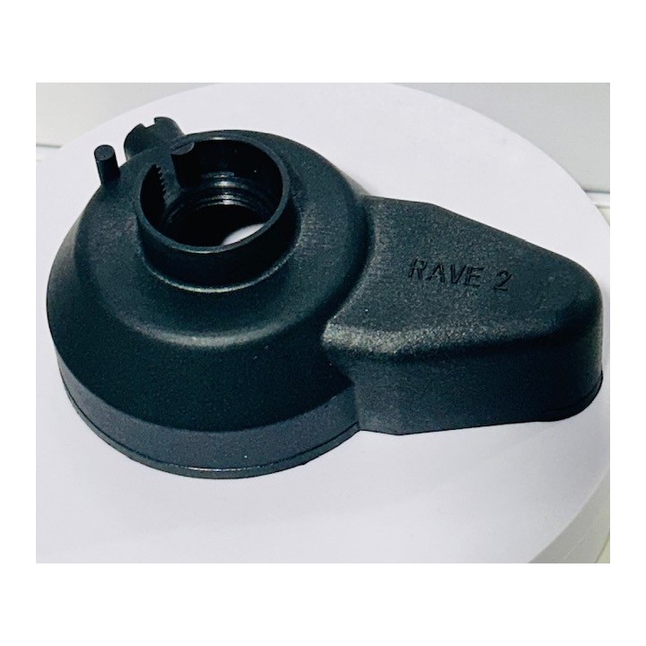 cappuccio-cover--valvola di scarico Rotax-Max-Black-plastica-magickart
