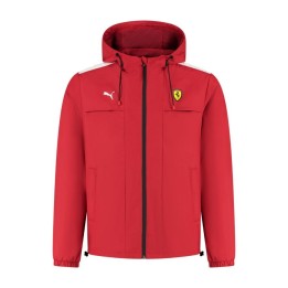 Jaqueta Scuderia Ferrari Rainjacket Dark Cherry Masculino