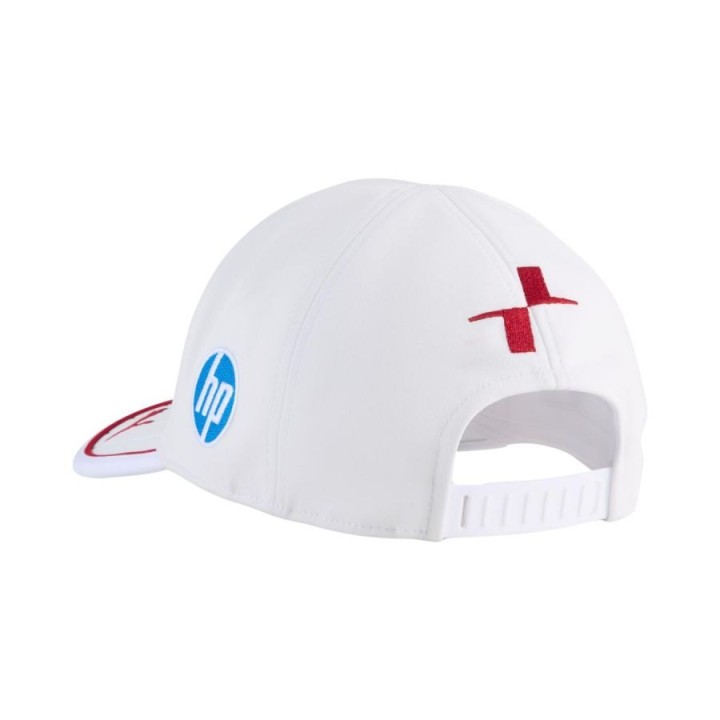 Casquette Scuderia Ferrari Charles Leclerc Blanc-MAGICKART