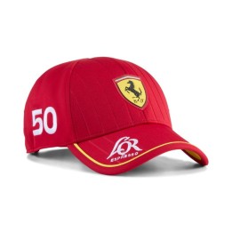 Cap Ferrari WEC Team LMH Dark Cherry-MAGICKART