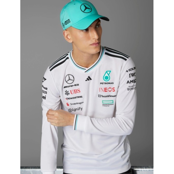 Cap Mercedes F1 Team Baseball Cap Light Metallabzeichen-MAGICKART