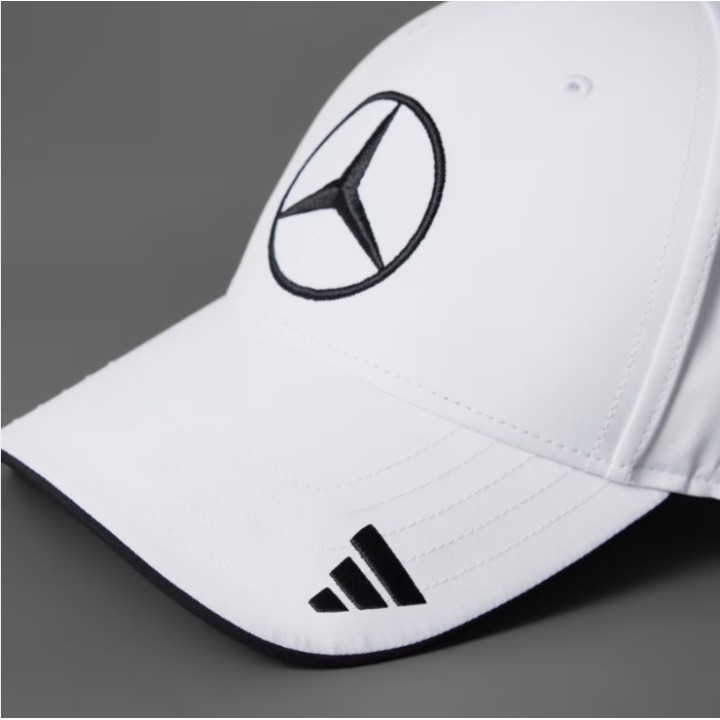 MERCEDES F1 TEAM BASEBALL CAP LIGHT METAL BADGE-Magickart
