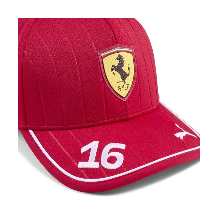 Casquette enfant Scuderia Ferrari RP Cap Dark Cherry Charles Leclerc-Magickart