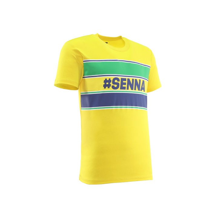 Tee-shirt Senna Cotton - Jaune pour Hommes -magickart