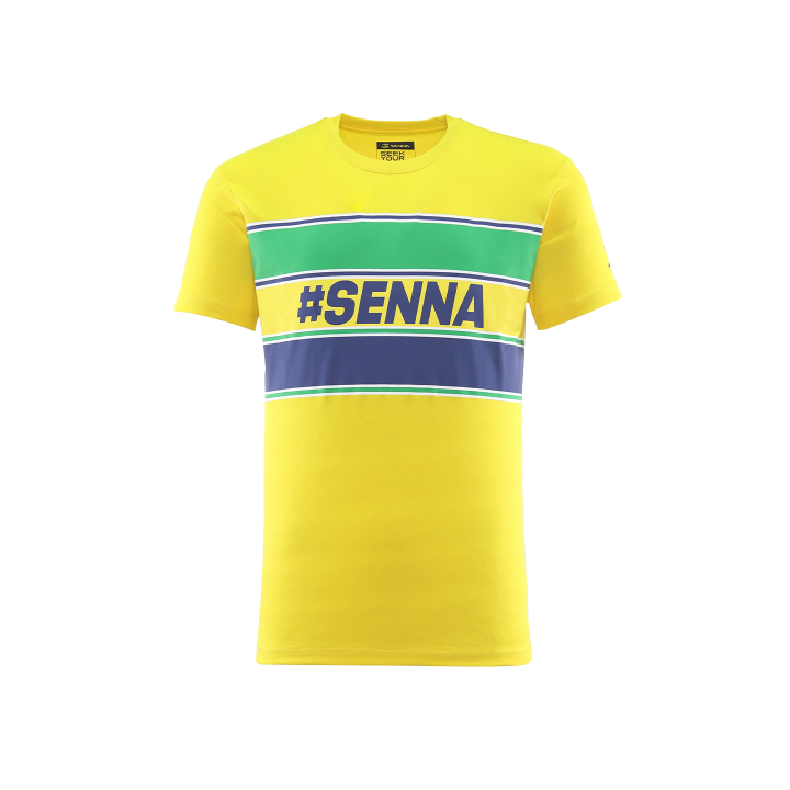 Senna Cotton T-shirt - Men's Yellow -magickart