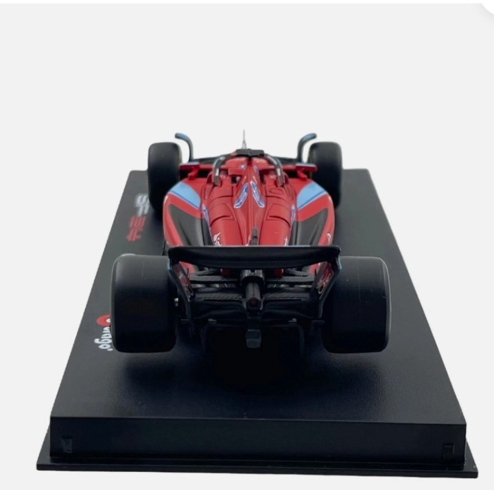 Ferrari Leclerc SF-24 Entregado Miami Model Car Fórmula 1 2024 BURAGO1/43-MAGICKART