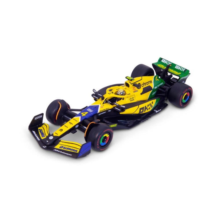 Burago 1:43 F1 Mclaren MCL38 Monaco Grand Prix 2024 -Norris-Magickart