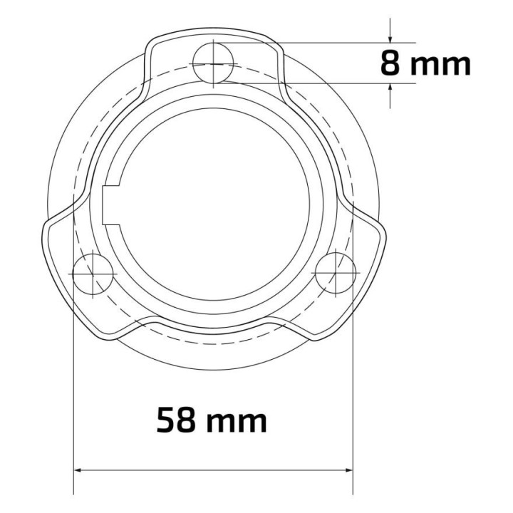 Promotion Pack vor 25mm x 75mm schwarz-magickart