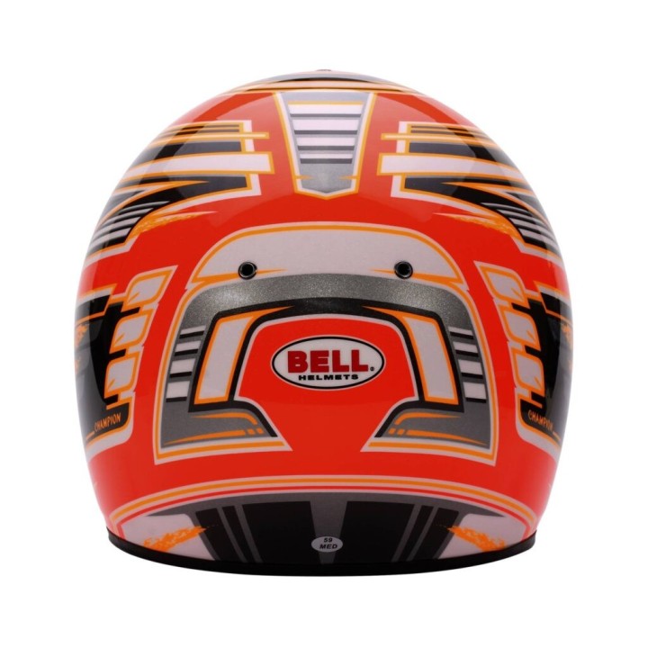 Karting κράνος Bell Kc7-cmr πρωταθλητής πορτοκαλί- magickart