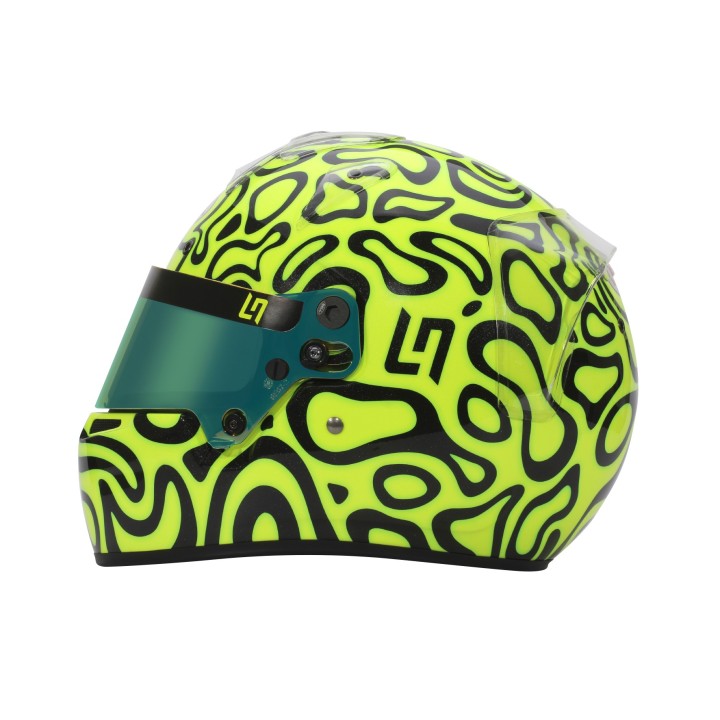 Pacchetto di casco karting Bell KC7 Lando Norris-Magickart