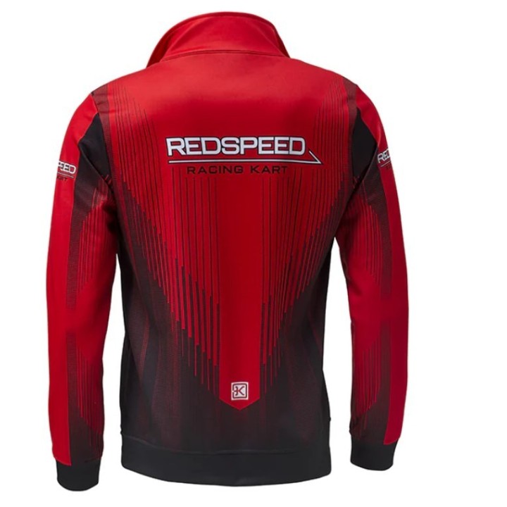 VESTE ZIPEE REDSPEED ROUGE/NOIRE -Magickart