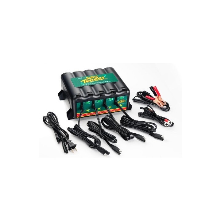 Cargador BATTERY TENDER INTERNATIONAL 4 BANK