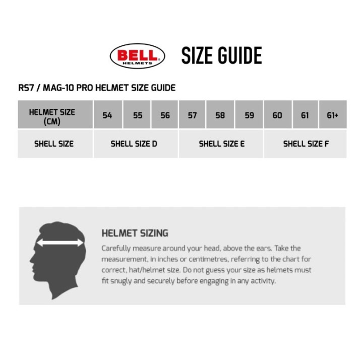 Casque FIA Bell RS7 PRO STAMINA -Magickart