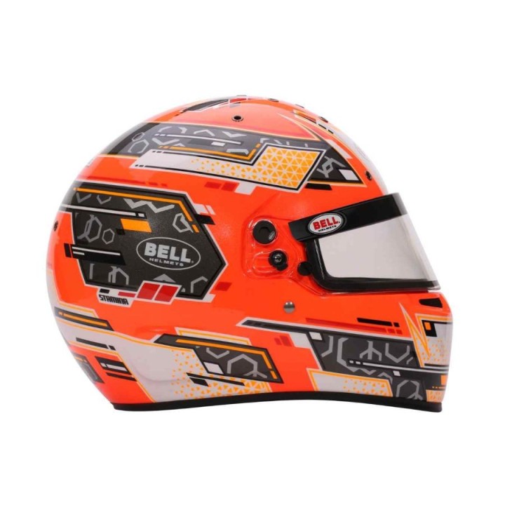 Casco de Karting Bell RS7 K STAMINA ORANGE-MAGICKART