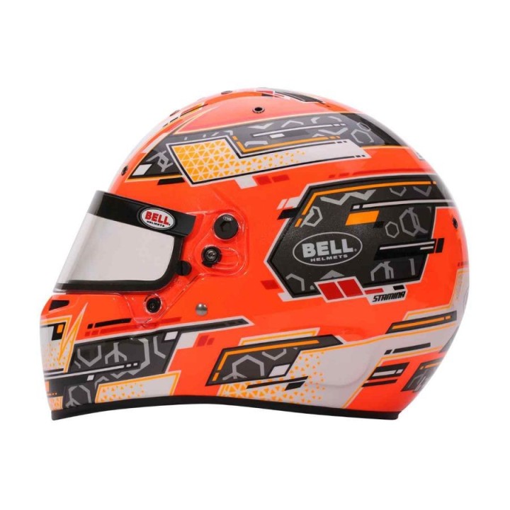 Casco de Karting Bell RS7 K STAMINA ORANGE-MAGICKART