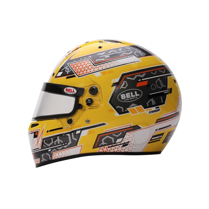 Casco de Karting Bell RS7 K STAMINA JAUNE-Magickart