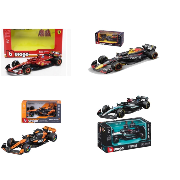 BURAGO F1 1/43-MAGICKART PACK