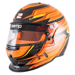 CASQUE ZAMP RZ67D CARBON orange  - Magickart