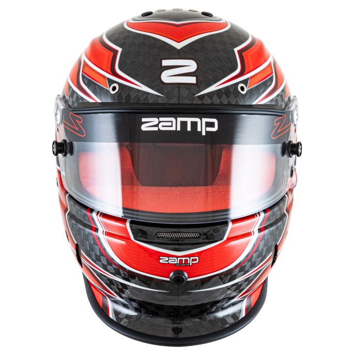 CASQUE ZAMP RZ67D CARBON ROUGE  - Magickart