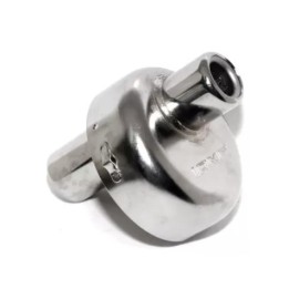 Punta de 100 mm Pote - Chrome-MagickArt