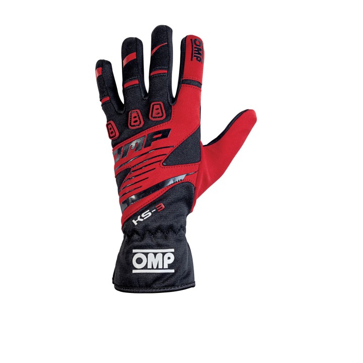 GANTS KS-3 KART OMP rouge-Magickart