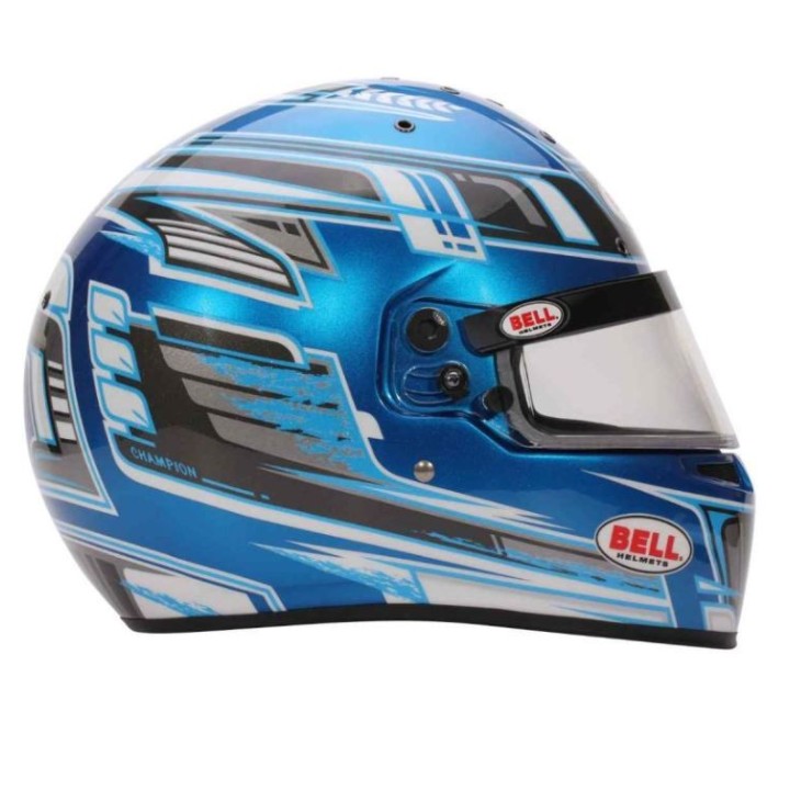 Karting helmet Bell KC7-CMR BLUE-Magickart CHAMPION
