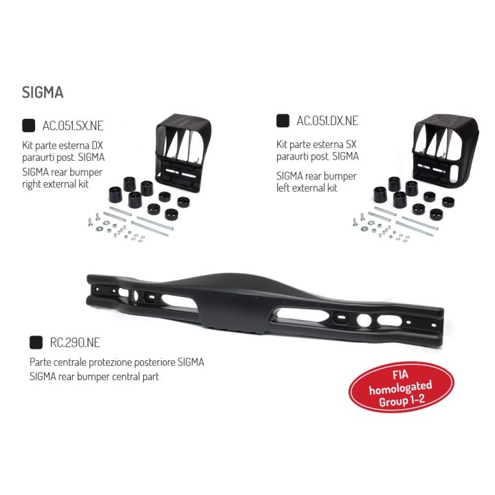 KG SIGMA SPOILER TRASERO - FIA 2026 HOMOLOGACIÓN -MAGICKART