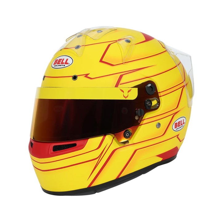 casque-bell-kc7-cmr-lewis-hamilton-2026-jaune-karting