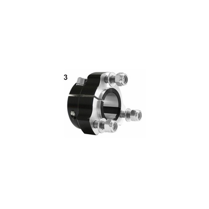 Centro traseiro CRG 30x35 completo preto | Parte CRG -Magickart