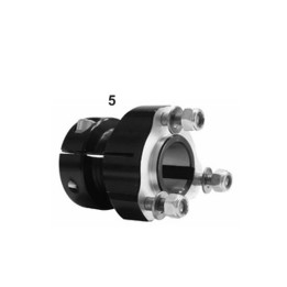Hub-posteriore-Maf-30x75-Black-full-kart-asse-30mm-magickart