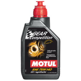 Aceites de transmisión Motul Gear Competition 75W140 en 1L Mo