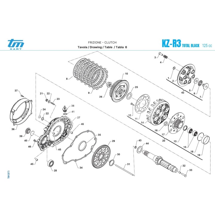 butee-champignon-poussee-embrayage-tm-kart-piece-7-vue-eclatee-kz-r3