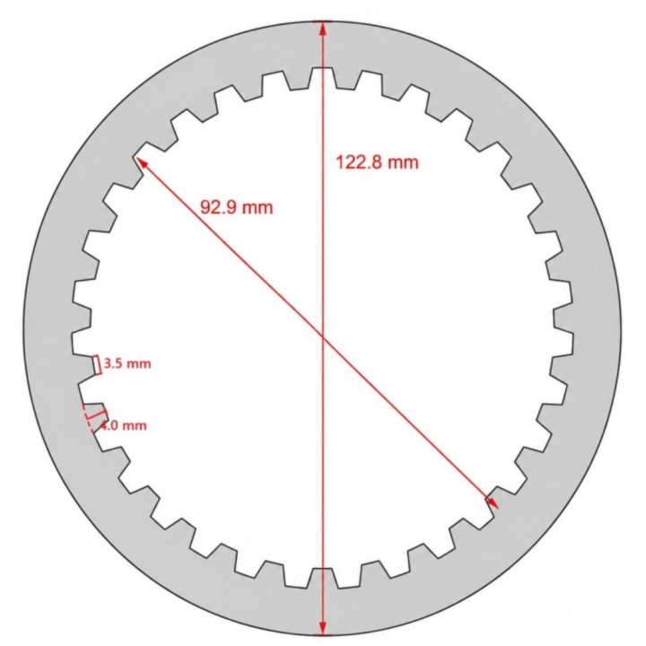 Disco-frizione-acciaio-liscia-1-5mm-probabilità-122-8mm-92-9mm-tm-kart-kz-r3