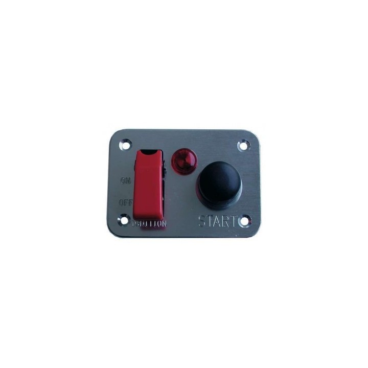 Starter pack Plate 1 Button + 1 Switch + 1 Indicator light