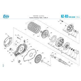 Schraube TBCE 5 x 15 TM KART - Abdeckungsschraube R3 | Magickart.eu