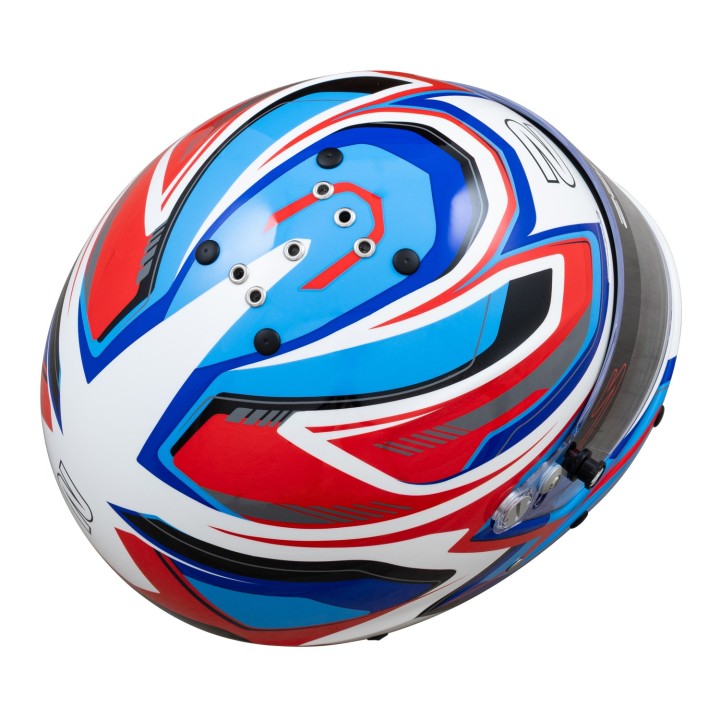Helmet Zamp RZ-63F Red / Blue - Certified FIA 8859-2024 Snell Sa2025-Magickart