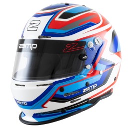 Helm ZAMP RZ-63F rot / Blau - Zertifiziert FIA 8859-2024 SNELL SA2025-MAGICKART
