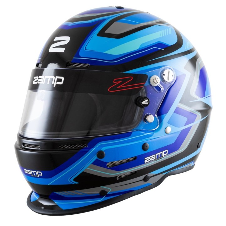 ZAMP RZ-63F Blau / Schwarz Helm - FIA 8859-2024 Snell SNA2025 -Magickart
