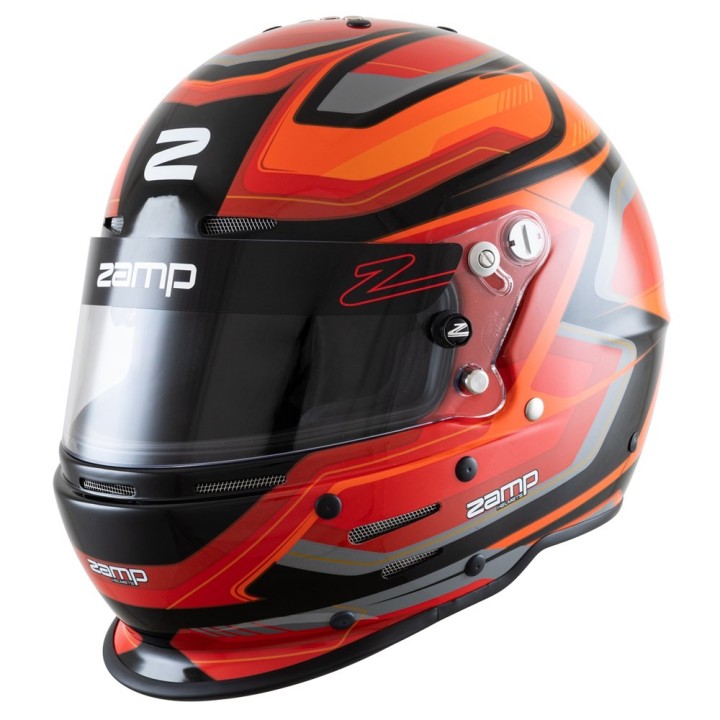 Headset Zamp RZ-63F RED / Black - FIA 8859-2024 SNELL SA2025-Magickart approved