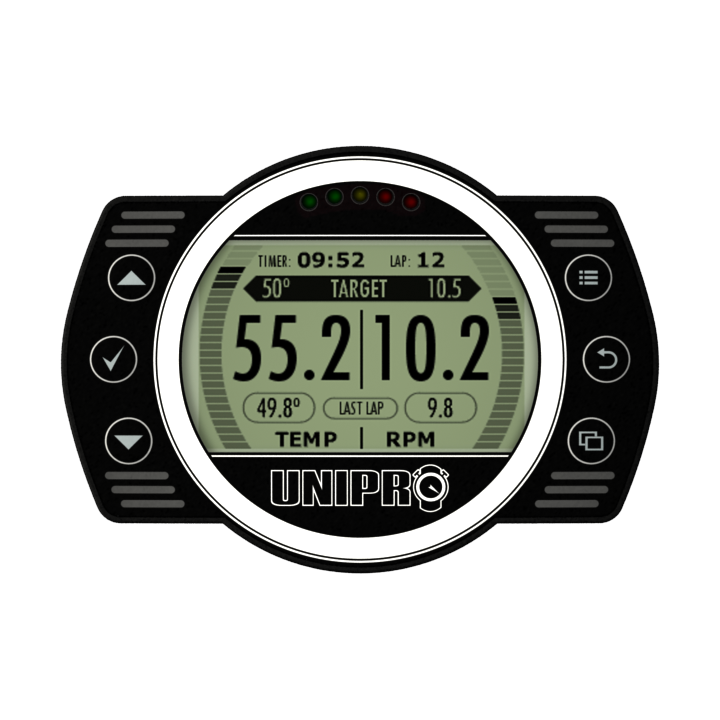 Kit básico UNIGO 6005 com display GPS, preto