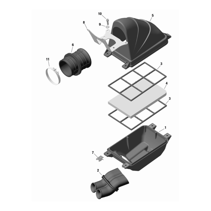 ΣΤΗΡΙΞΗ ΦΙΛΤΡΟΥ ΑΕΡΑ ROTAX GRILLE MAX EVO (3)