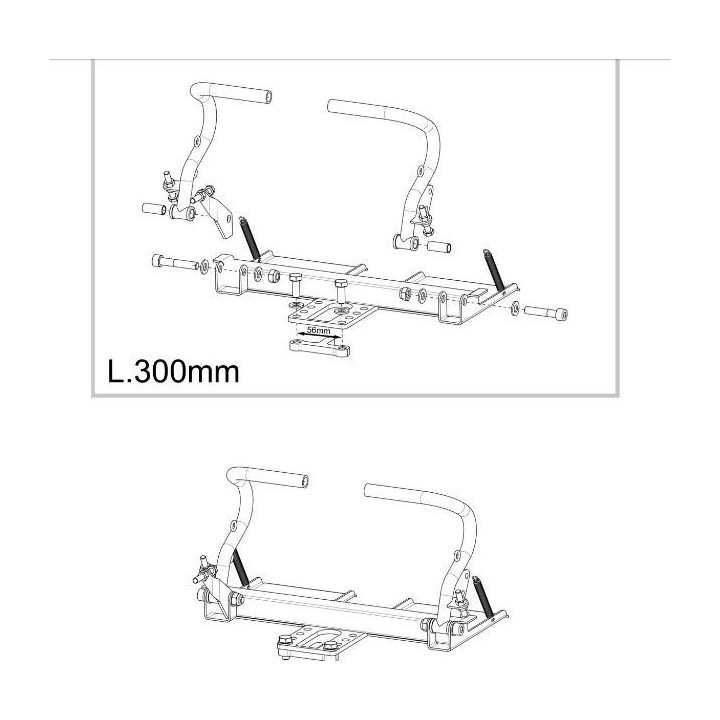 COMPLETE PEDALS FOR MINIKART
