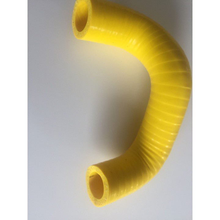 TUBE EN SILICONE TYPE "TM 21025" D.16/24mm JAUNE