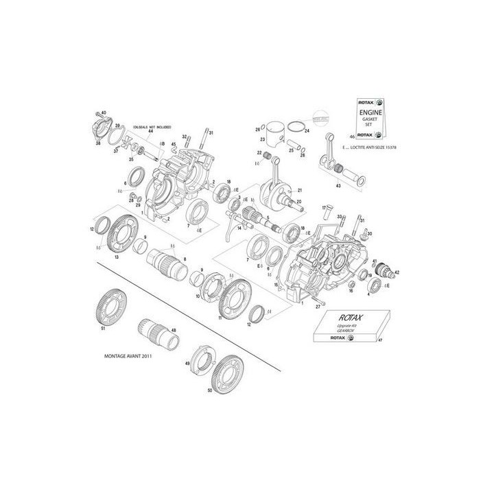 (2) Pin de centrage 8x12mm