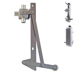 FLOW DIVERTER FOR WATER RADIATOR