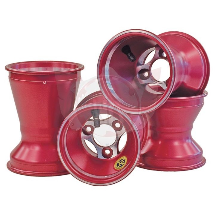 Set 4 jantes 125cc aluminium 130/180 racing