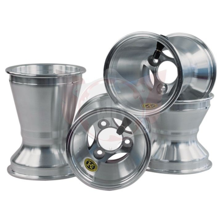 Set 4 jantes 125cc aluminium 130/180 racing