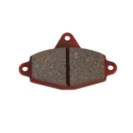 PLAQUETTE DE FREIN MODELE TENDRE (114) COULEUR ROUGE, EPAISSEUR 13mm