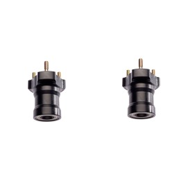 Pacote frontal 25 mm x 75 mm preto